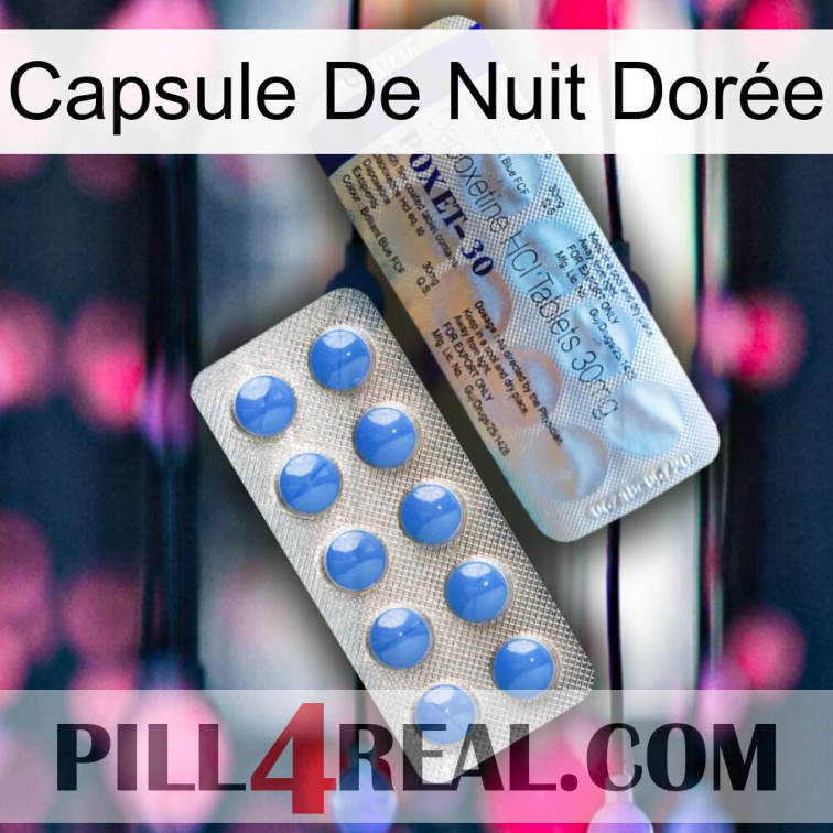Capsule De Nuit Dorée 39
